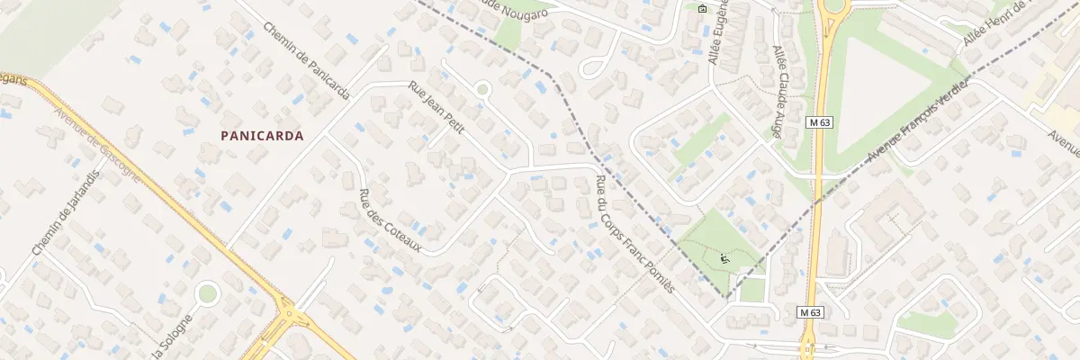 Plan du 29 Rue du Corps Franc Pomies à Tournefeuille