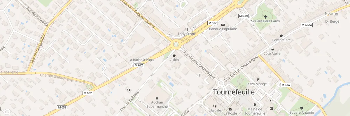 Plan du 100 Rue de Belbèze à Tournefeuille