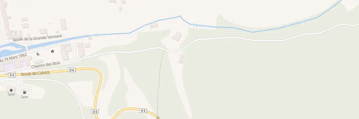 Plan du 342 Av de Verdun à Catus