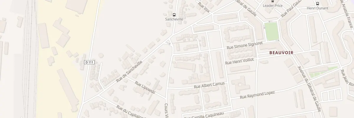 Plan du 54 Rue Albert Camus à Châteaudun