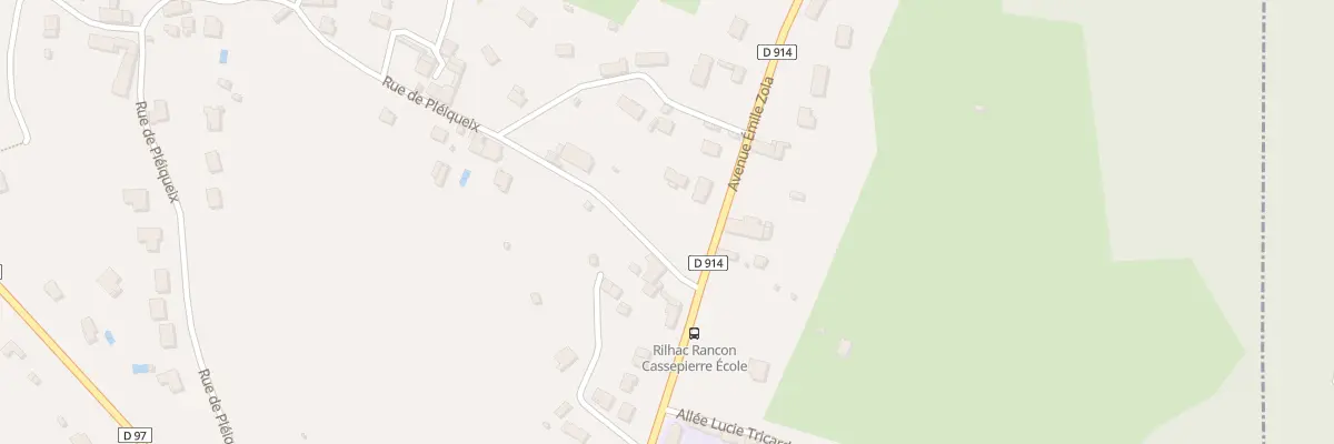 Plan du 4 Rue de Pléiqueix à Rilhac-Rancon