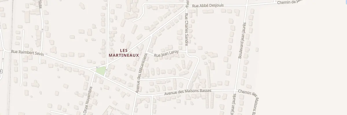 Plan du 7 Rue Jean Leroy à Châteaudun