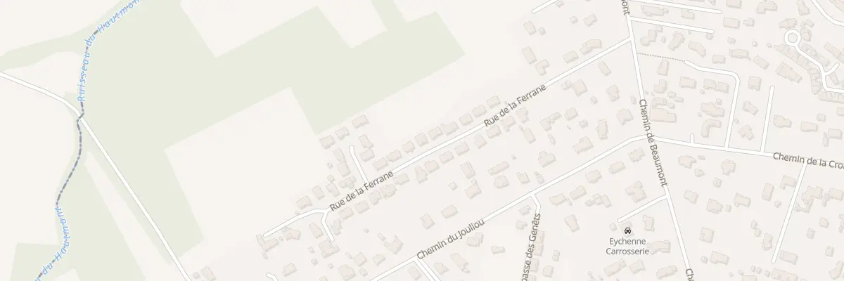 Plan du 18 Rue de la Ferrane à Eaunes