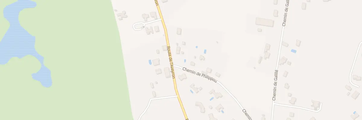 Plan du 1650 Rte de l’Aveyron à Montauban