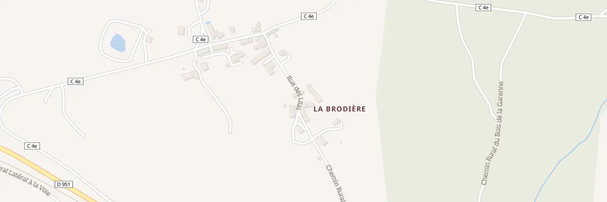 Plan du 7 Rue des Lilas à Chitray