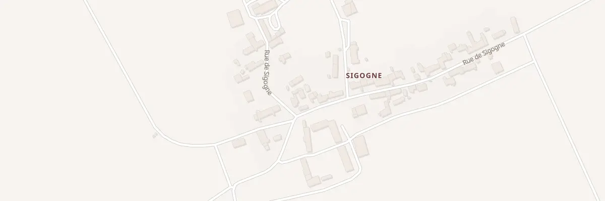 Plan du 7 Rue de Sigogne à Saint-Léonard-en-Beauce