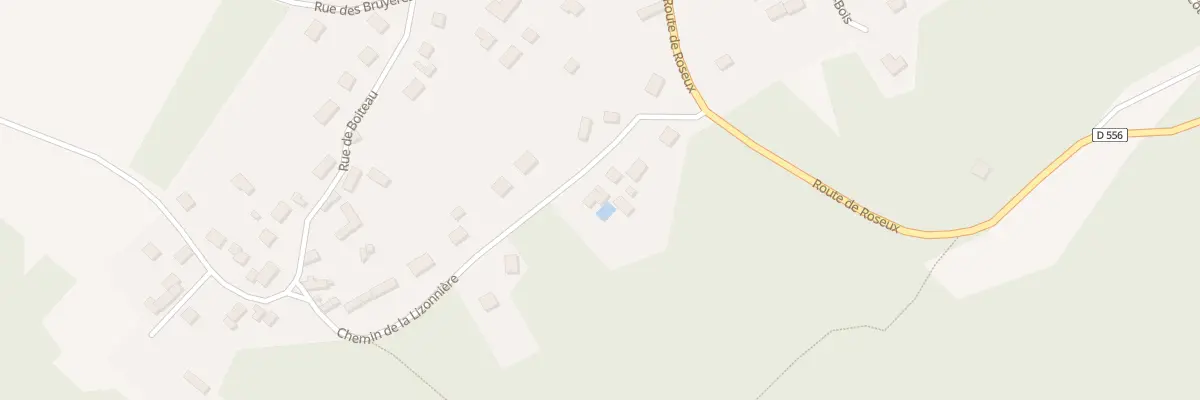 Plan du 5 Che de la Lizonniere à Bois-le-Roi