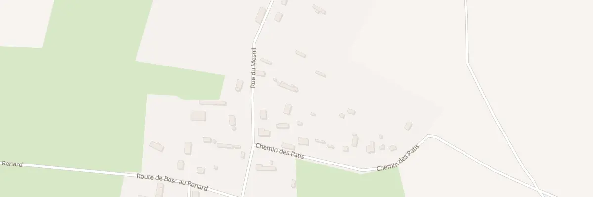 Plan du 30 Rte du Mesnil à Montérolier