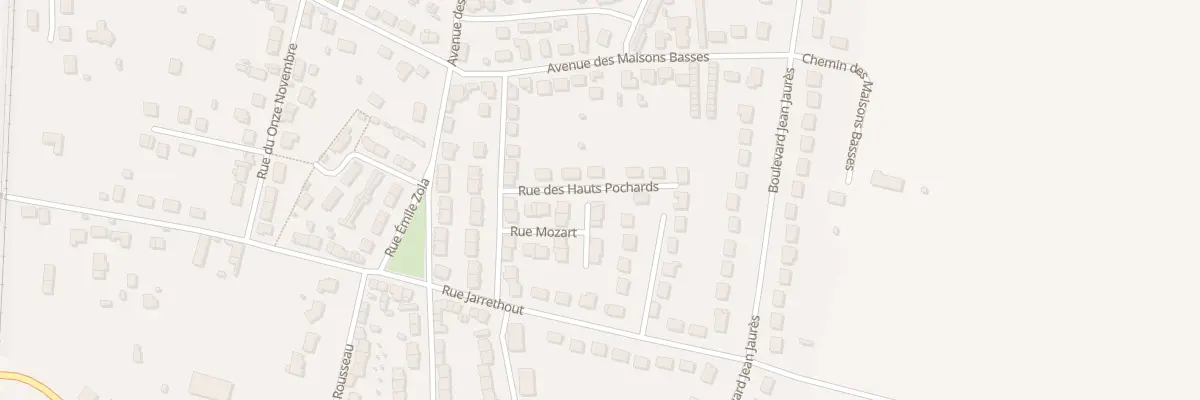 Plan du 10 Rue Mozart à Châteaudun