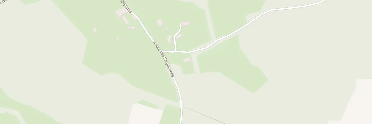 Plan du 916 Rte des Fargayrines à Thédirac