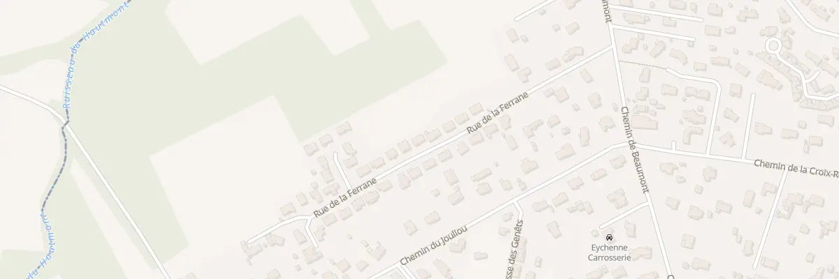 Plan du 16 Rue de la Ferrane à Eaunes