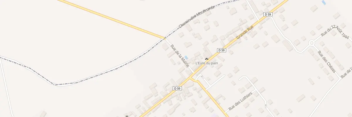 Plan du 2 Rue de la Mairie à Bois-le-Roi