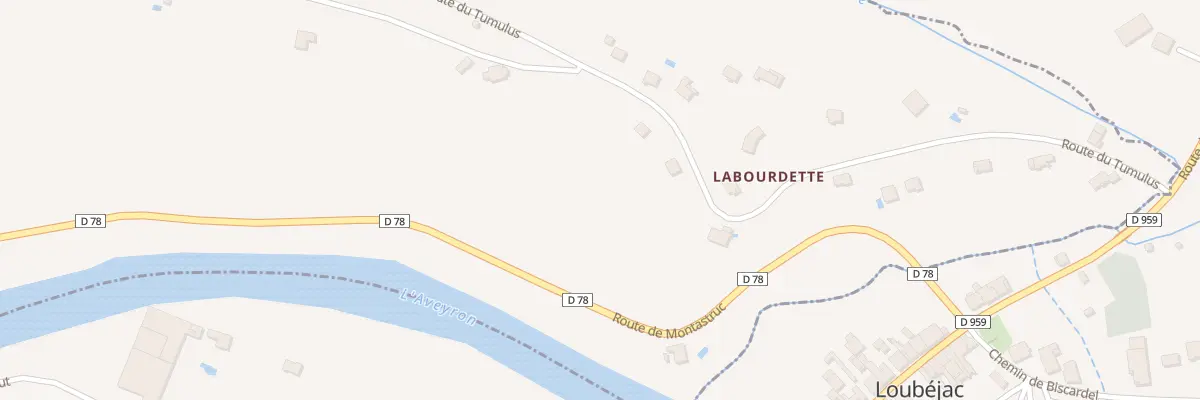 Plan du 2250 Rte du Tumulus à Piquecos