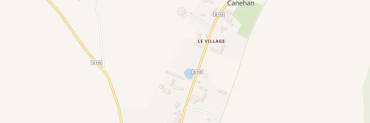 Plan du 95 Rue des Potiers à Canehan