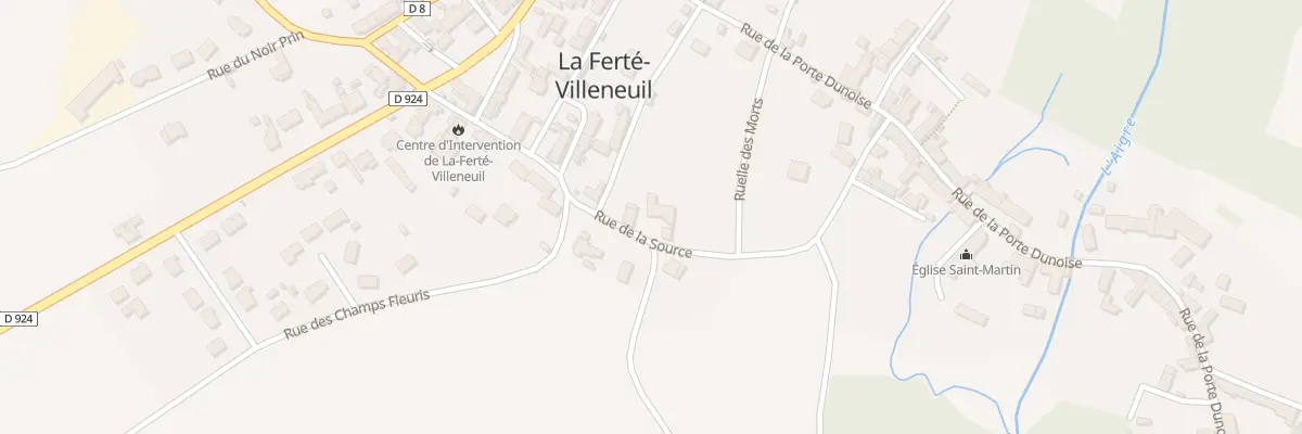 Plan du 1 Rue de la Source à Cloyes-les-Trois-Rivières