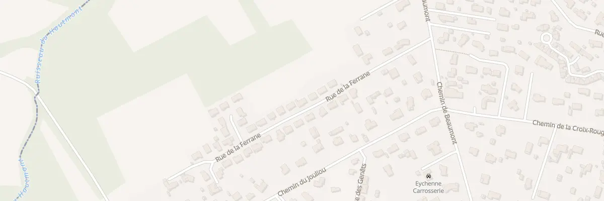 Plan du 14 Rue de la Ferrane à Eaunes