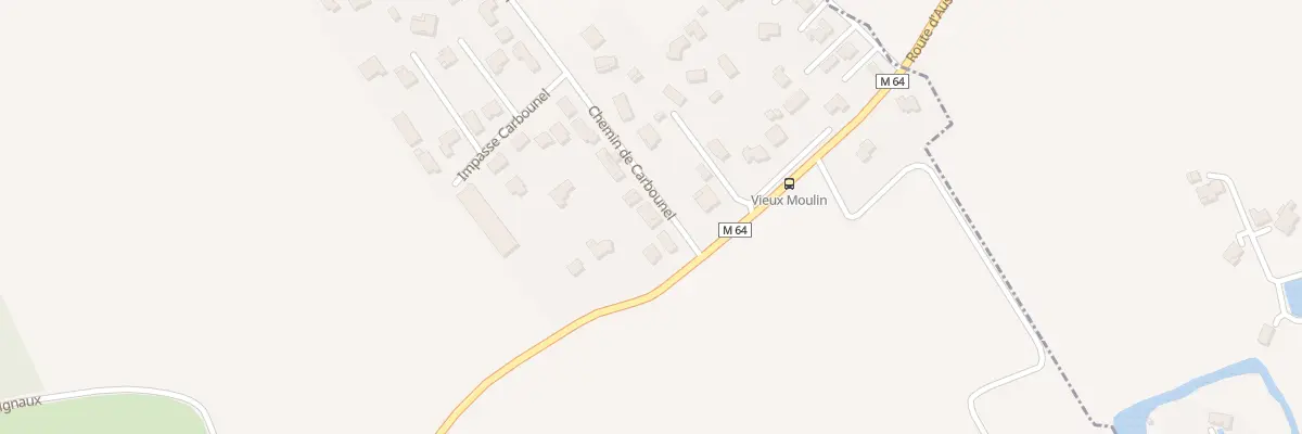 Plan du 65 Che de Carbounel à Aussonne