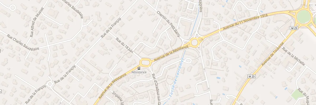 Plan du 18 Rue des Glières à Cugnaux