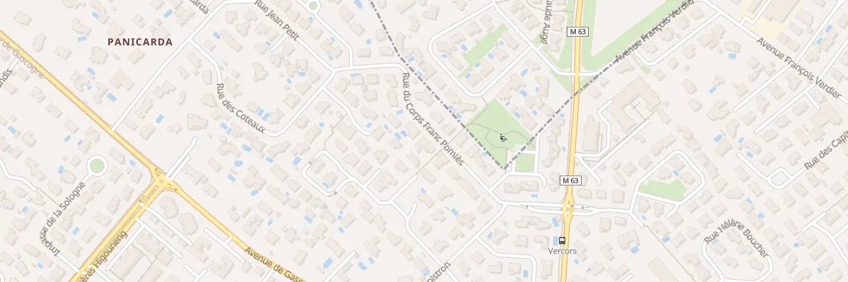Plan du 17 Rue du Corps Franc Pomies à Tournefeuille