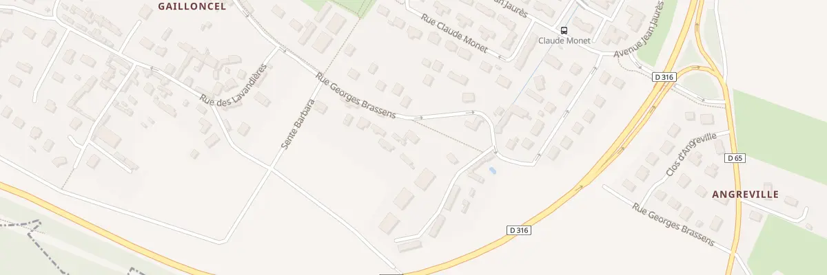 Plan du 32 Rue Georges Brassens à Gaillon