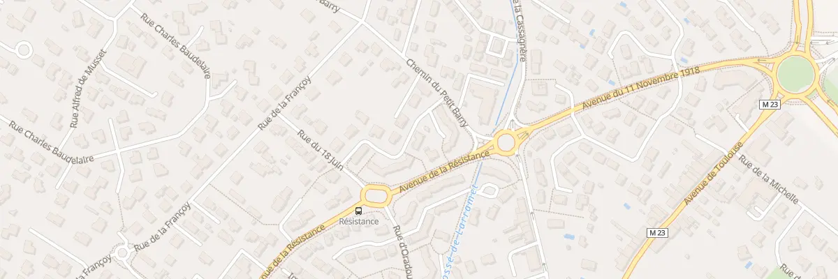 Plan du 20B Rue des Glières à Cugnaux