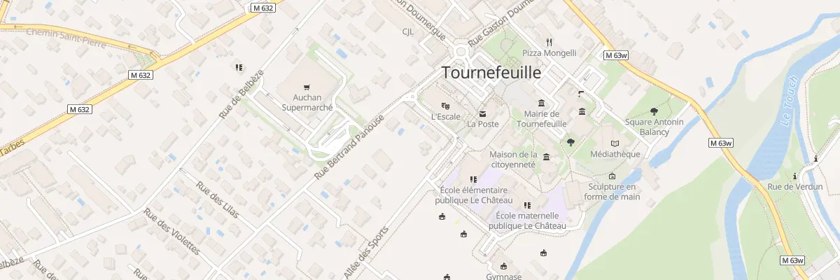 Plan du 28B Rue Bertrand Panouse à Tournefeuille