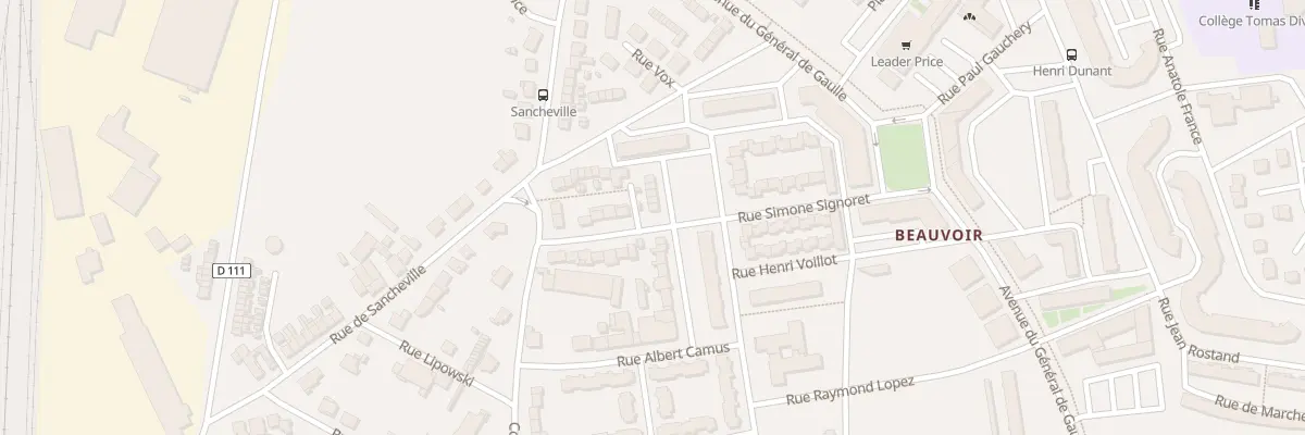 Plan du 27 Rue Albert Camus à Châteaudun