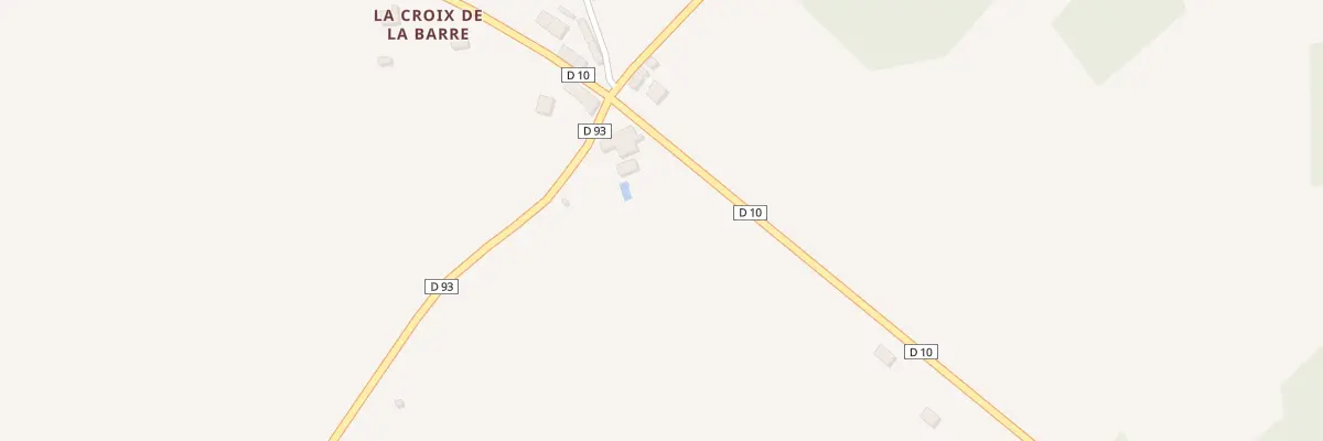 Plan du 7 La Croix de la Barre à Sacierges-Saint-Martin