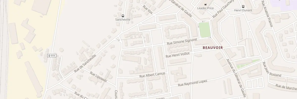 Plan du 40 Rue Albert Camus à Châteaudun