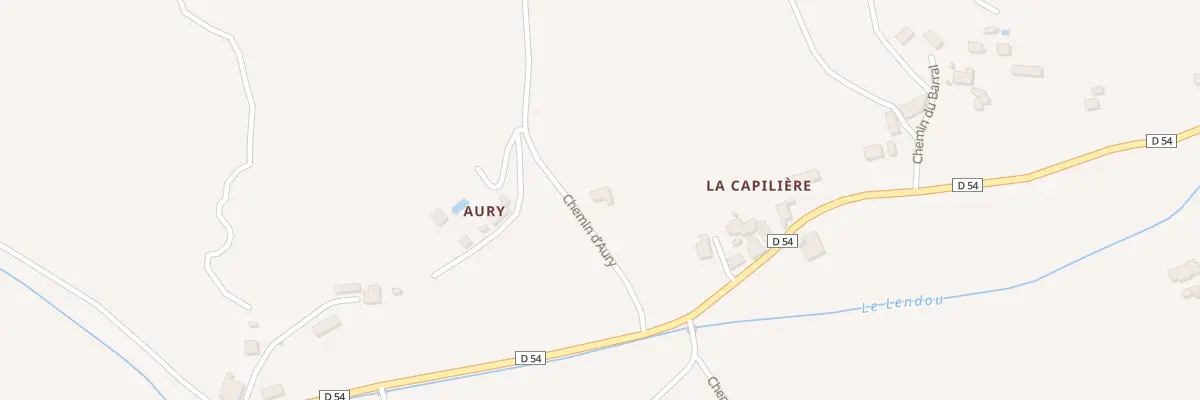 Plan du 5785F La Capiliere à Cézac