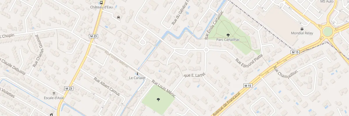 Plan du 7 Rue Henri Breuil à Villeneuve-Tolosane