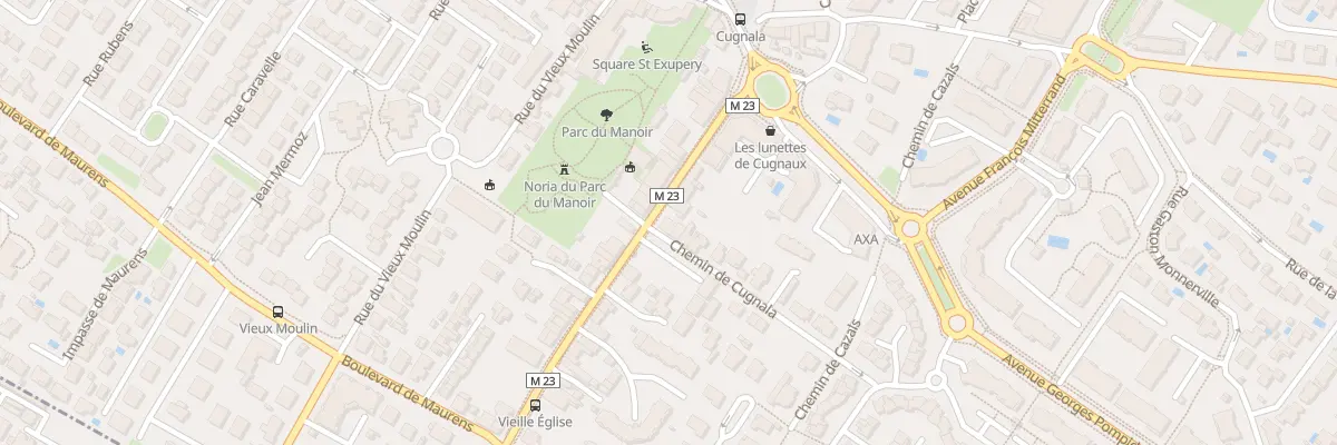 Plan du 17 Rue de la Vieille Église à Cugnaux