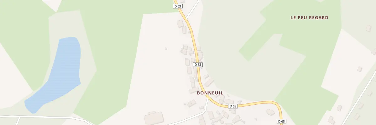 Plan du 6 Bonneuil à Saint-Amand-Magnazeix