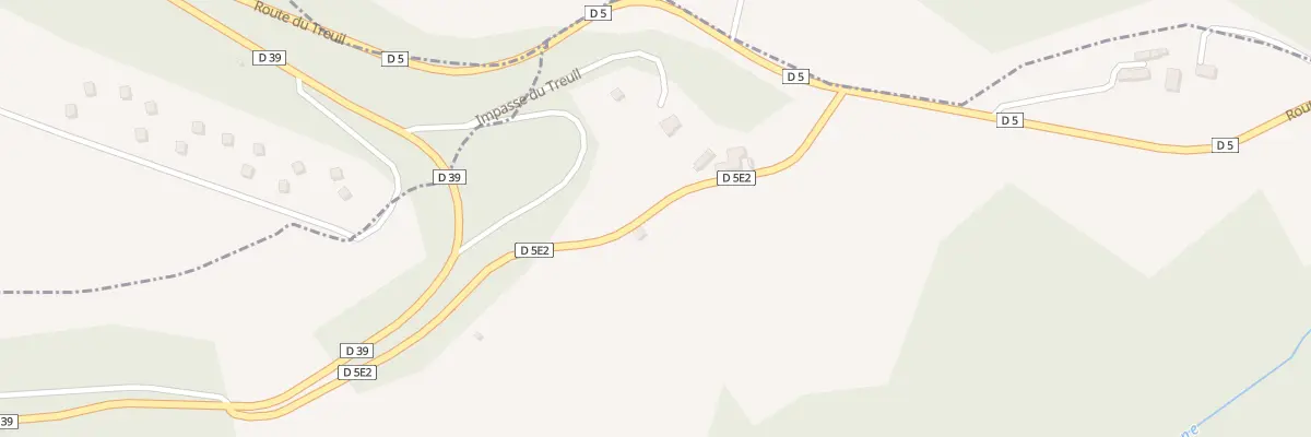 Plan du 5083 Le Treuil à Perpezac-le-Blanc