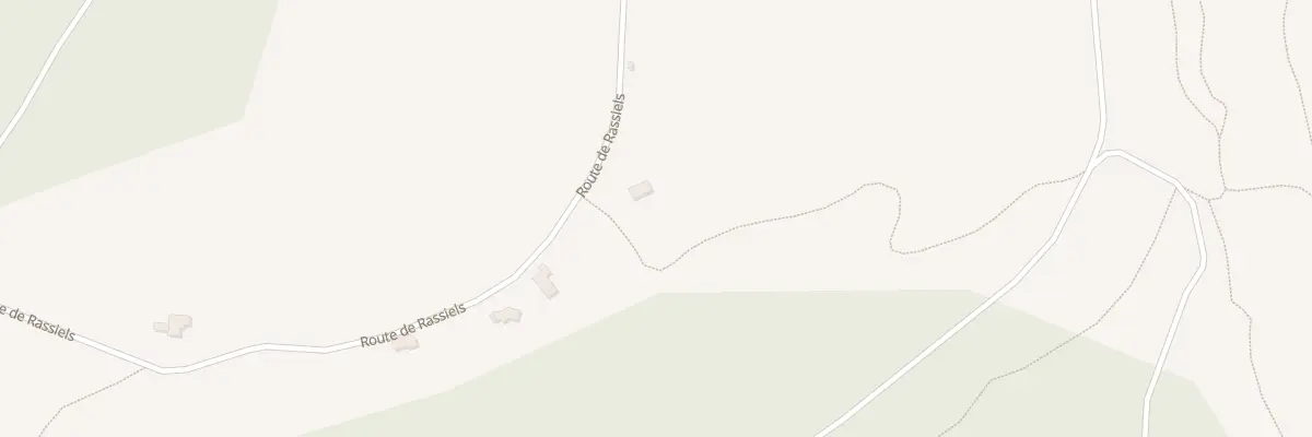 Plan du 1940 Rte de Rassiels à Trespoux-Rassiels