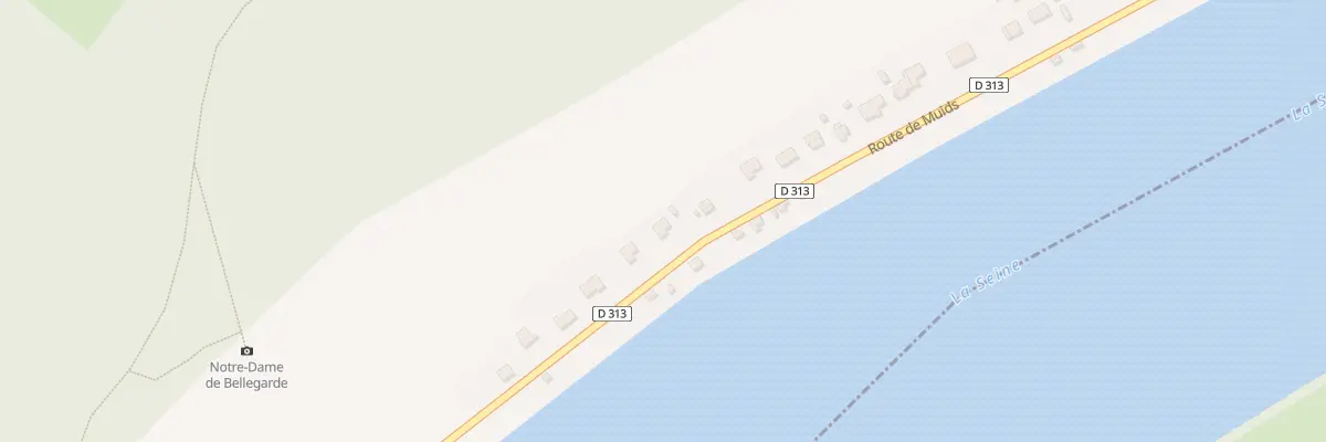 Plan du 57 Rte de Muids à La Roquette