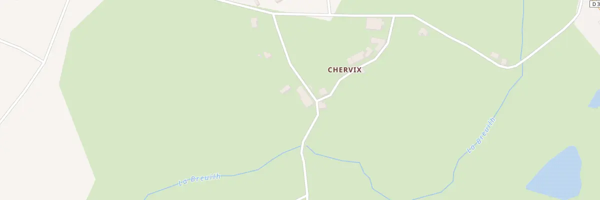 Plan du 21 Chervix à Château-Chervix