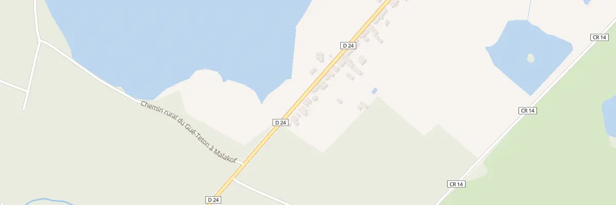 Plan du 33 Malakof à Vendœuvres