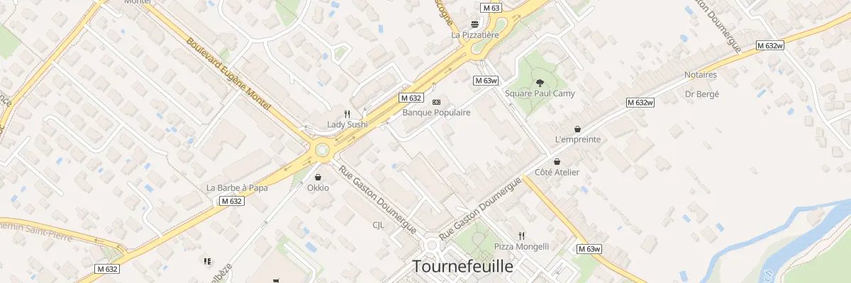 Plan du 6 Bd Vincent Auriol à Tournefeuille