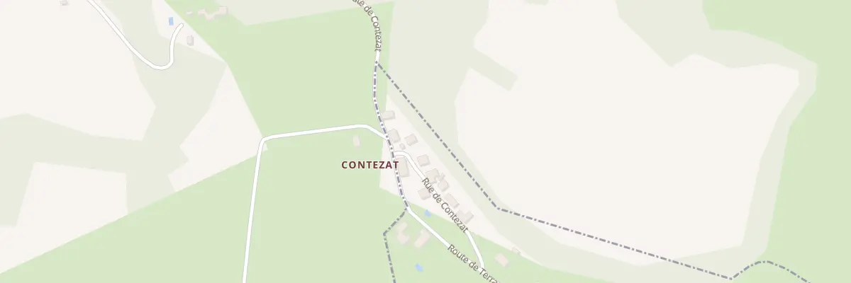 Plan du 170 Rue de Contezat à La Dornac