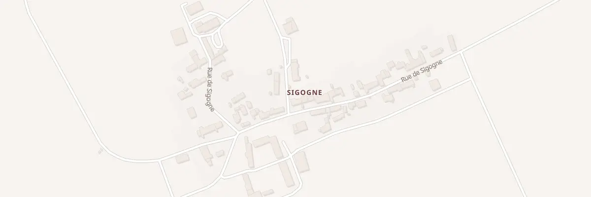 Plan du 36 Rue de Sigogne à Saint-Léonard-en-Beauce