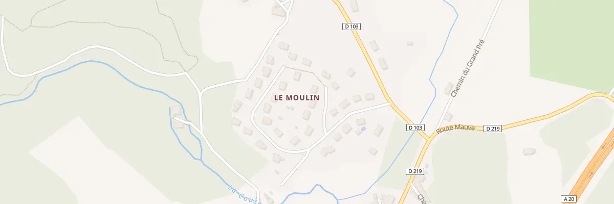 Plan du 3 All Pierre Desproges à Razès