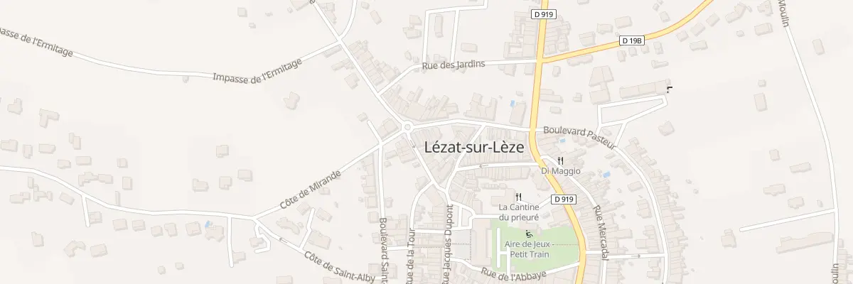 Plan du 16 Rue du 4 Septembre à Lézat-sur-Lèze