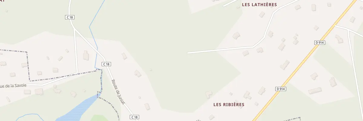 Plan du 515 All des Ribières à Ambazac