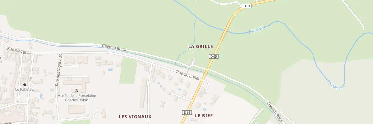 Plan du 16 Rue du Canal à Saint-Genou