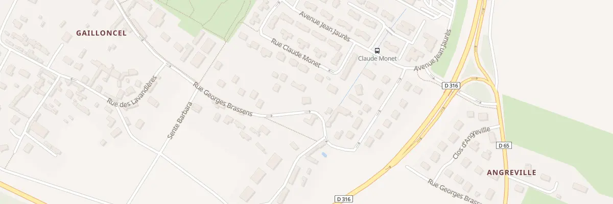Plan du 31 Rue Georges Brassens à Gaillon
