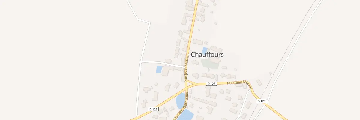 Plan du 26 Rue Jean Moulin à Chauffours