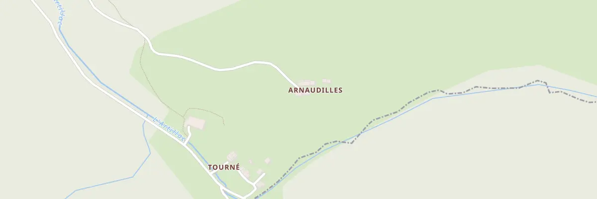 Plan du 208 Arnaudilles à Esplas-de-Sérou