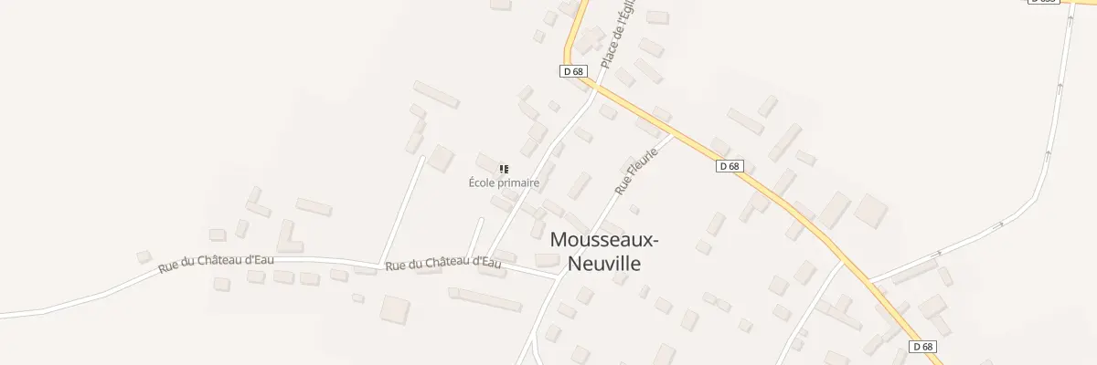 Plan du 4 Rue des Ecoles à Mousseaux-Neuville