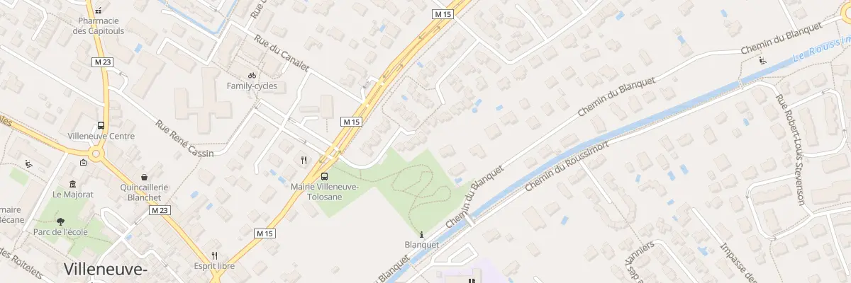 Plan du 8 Rue Prosper Mérimée à Villeneuve-Tolosane